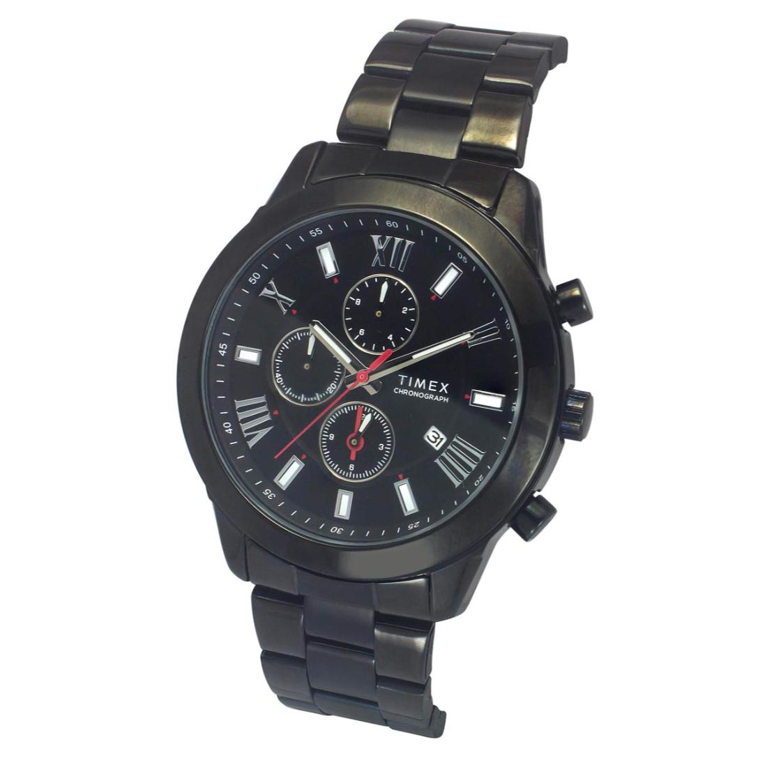 Timex Men Black 45 mm Dial Analog Watch TWEG18518