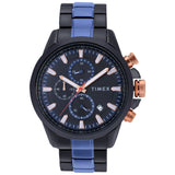 Timex 46 mm E Class Analog Black Dial Men Watch TWEG19303