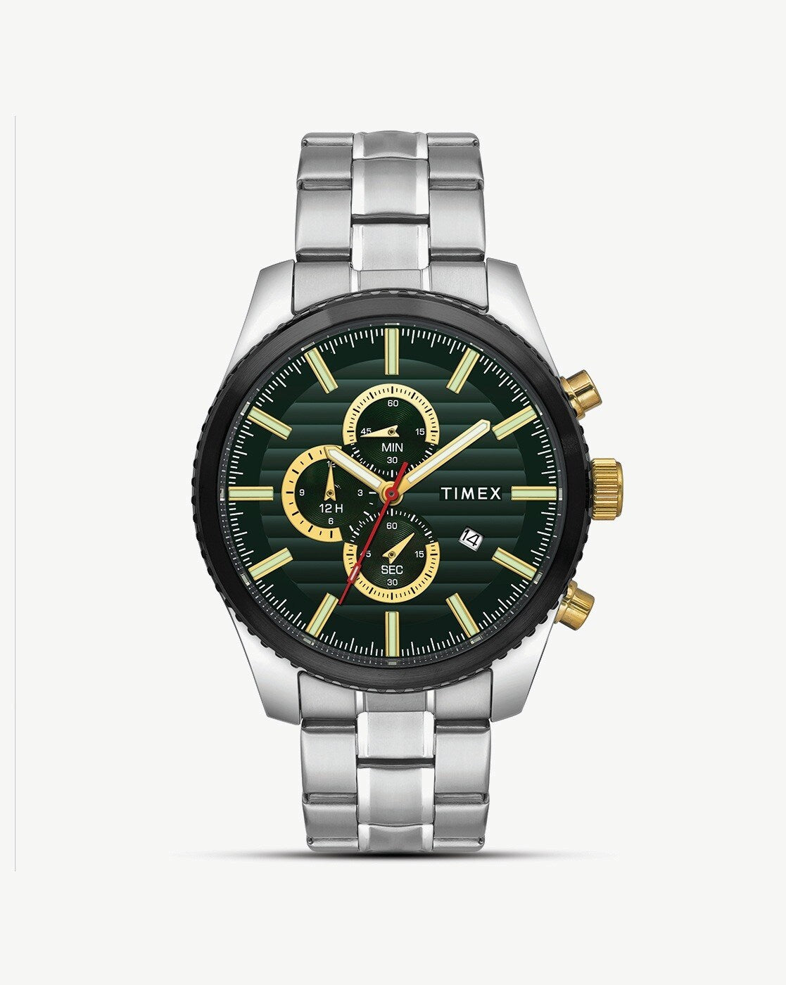 Timex 45 mm Analog Green Dial Men Watch TWEG19501