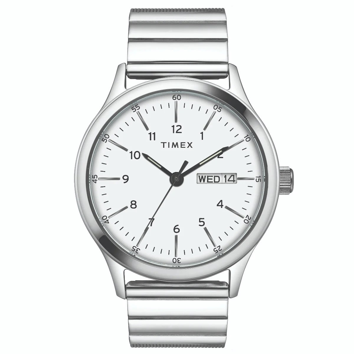 Timex 47 mm Analog White Dial Men Watch TWEG19703