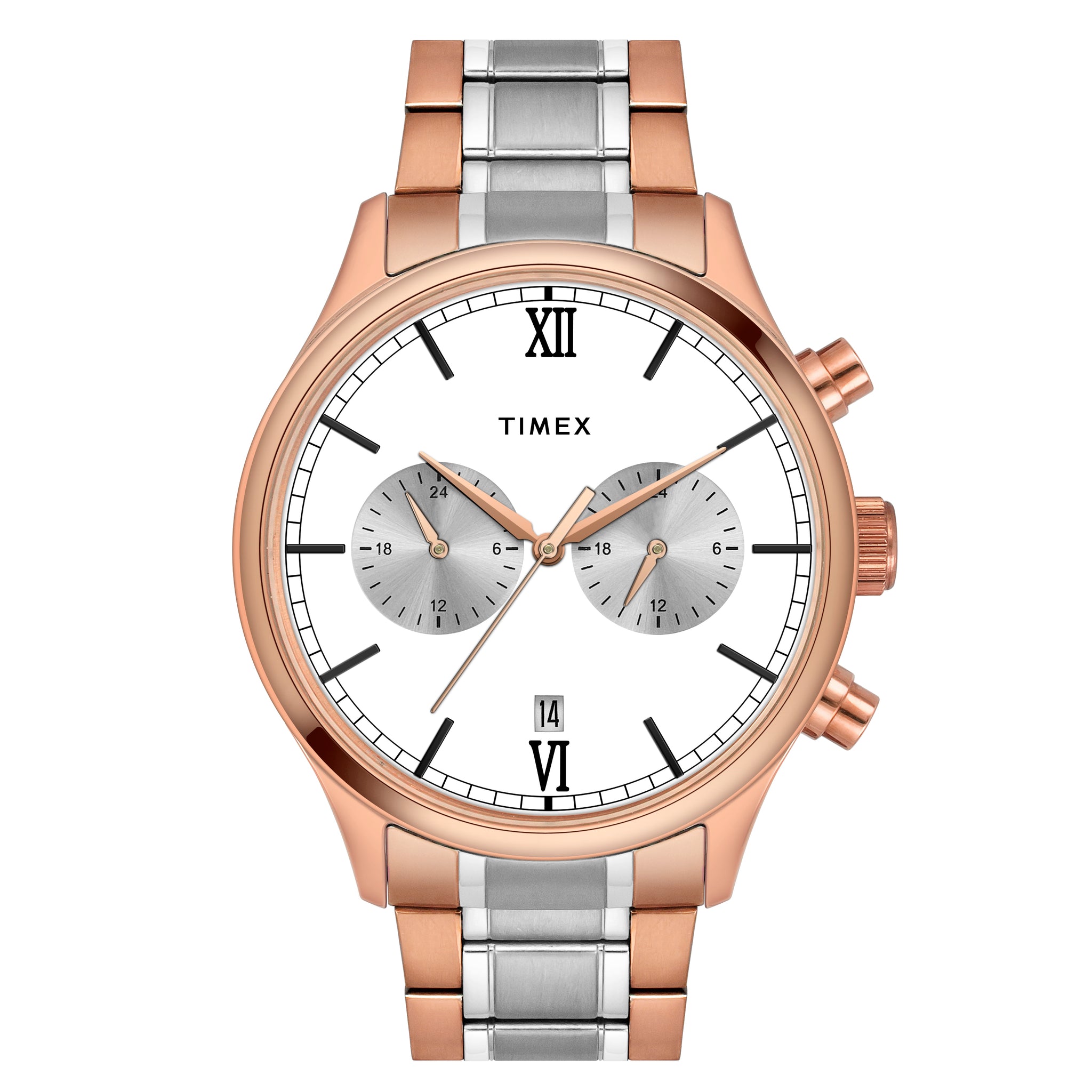 Timex 43 mm Silver Dial Men Analog Watch TWEG19810