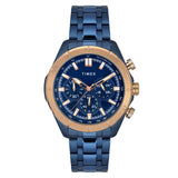 Timex 45 mm E Class Blue Dial Analog Men Watch TWEG20300