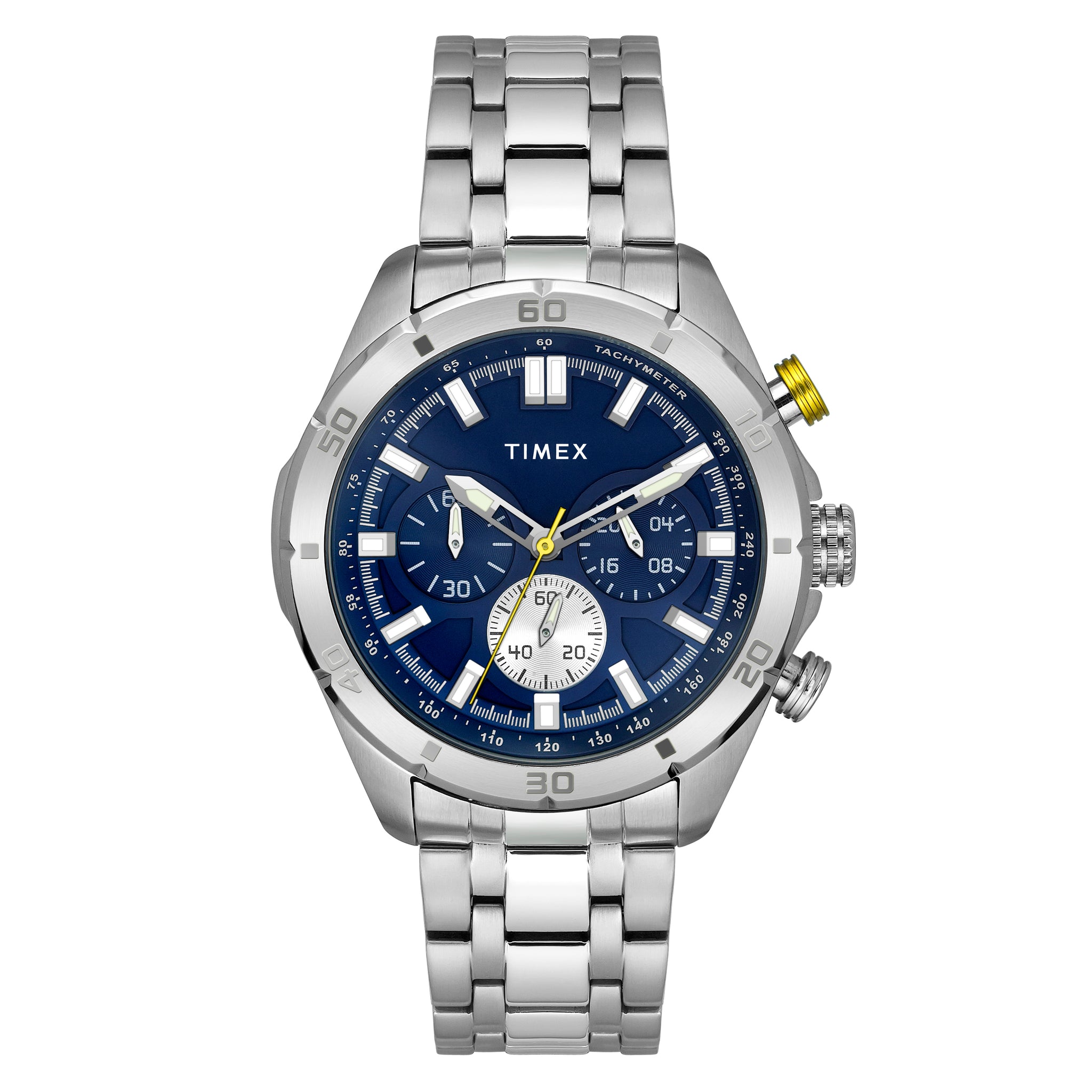 Timex 46 mm Men Blue Round Analog Dial Watch TWEG20302