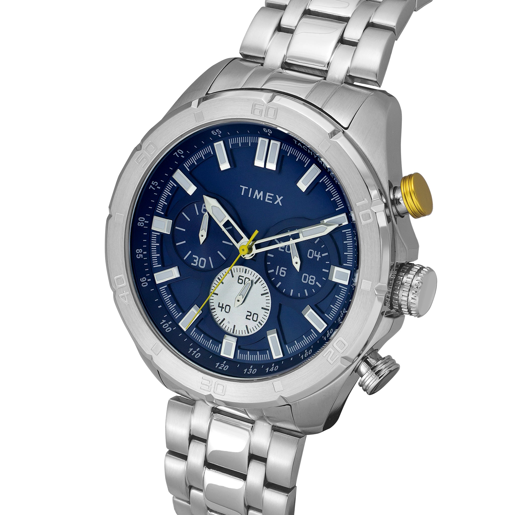 Timex 46 mm Men Blue Round Analog Dial Watch TWEG20302