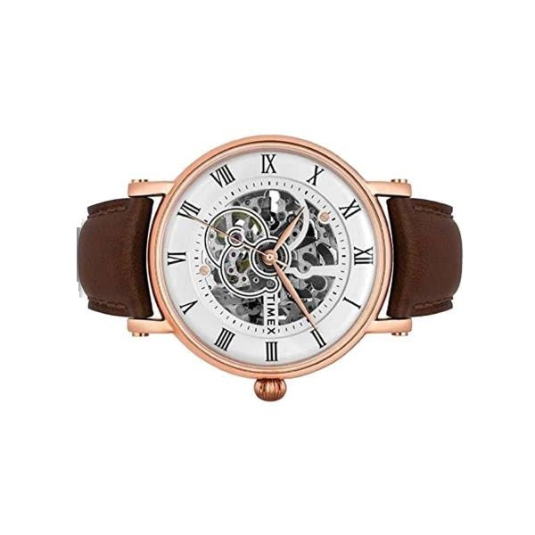 Timex 43 mm White Dial Men Analog Watch TWEG21703