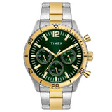Timex Men 43 mm Size Green Dial Analog Watch TWEG22201