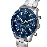 Timex Men 43 mm Size Blue Dial Analog Watch TWEG22203