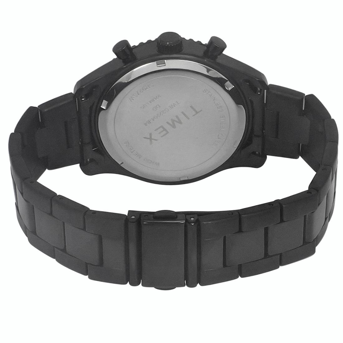 Timex Men 43 mm Size Black Dial Analog Watch- TWEG22204