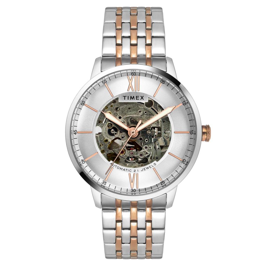 Timex Men Silver 42 mm Dial Analog Watch TWEG23503