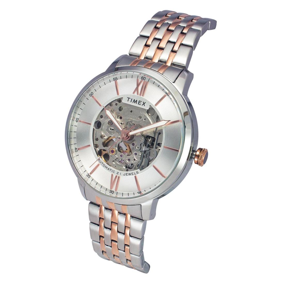 Timex Men Silver 42 mm Dial Analog Watch TWEG23503