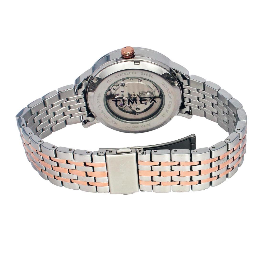 Timex Men Silver 42 mm Dial Analog Watch TWEG23503