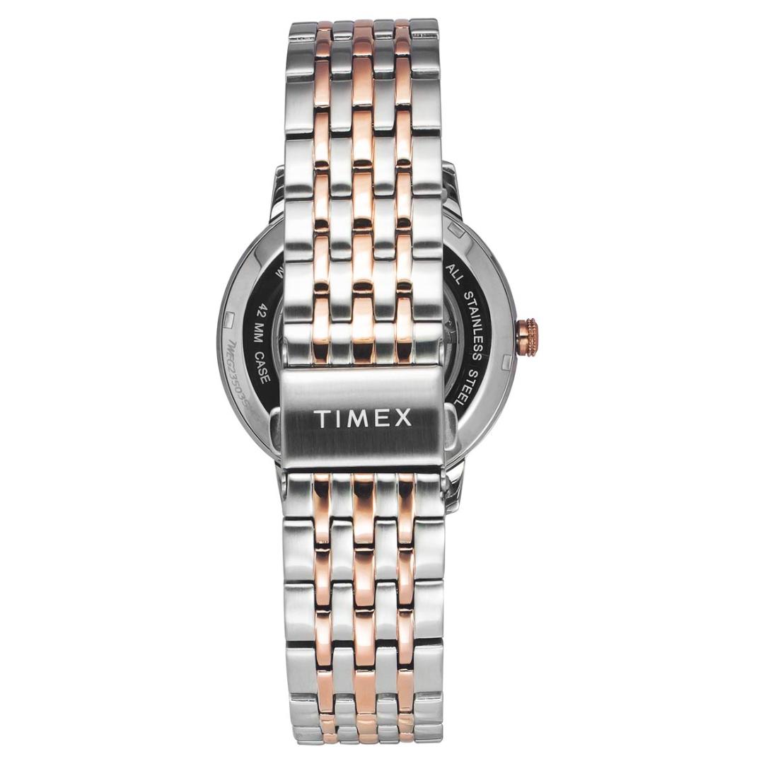 Timex Men Silver 42 mm Dial Analog Watch TWEG23503
