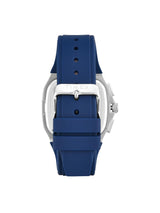 Timex Men 42.5 mm Quartz Analog Blue Dial Silicon Strap Watch TWEG353SMU02