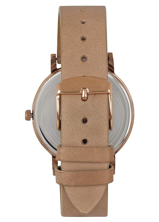 Timex 37 mm White Dial Women Analog Watch TWEL12604