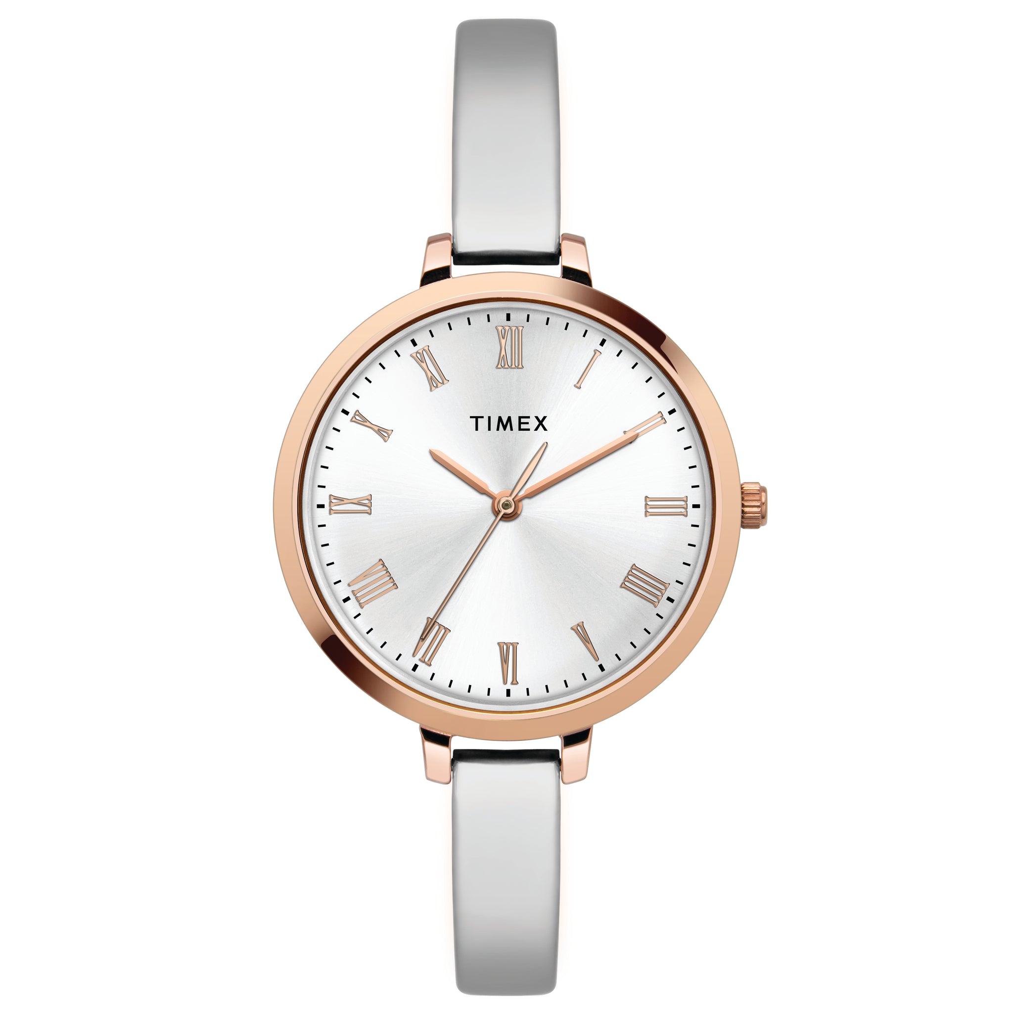 Timex 34 mm Silver Dial Women Analog Watch TWEL12819