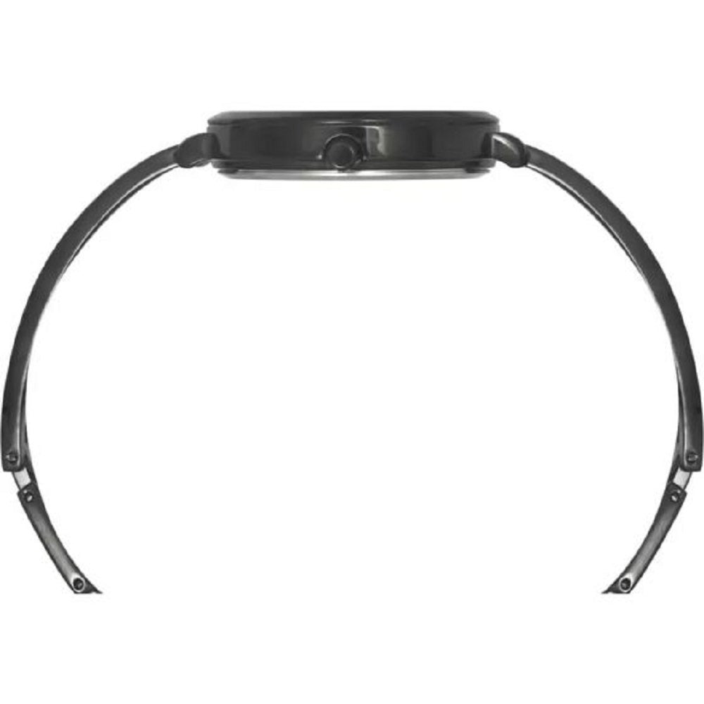 Timex 34 mm Analog Black Dial Women Watch TWEL128SMU03