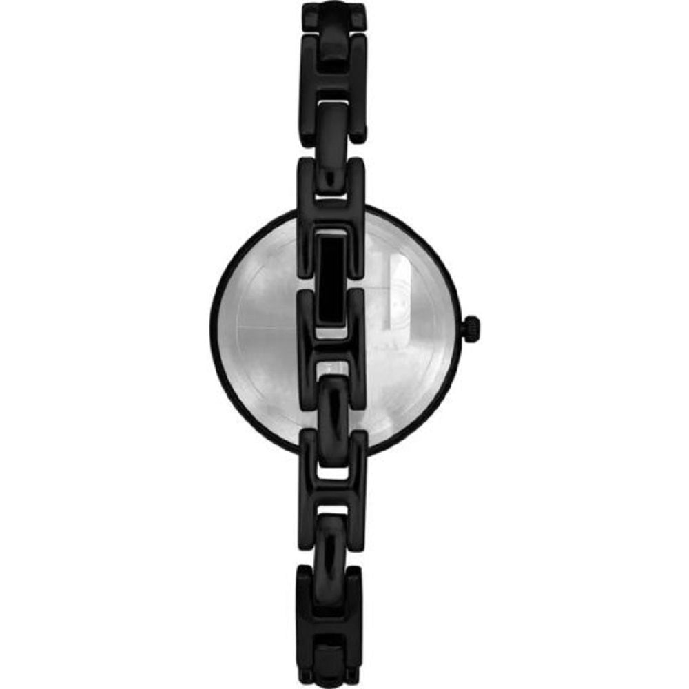 Timex 34 mm Analog Black Dial Women Watch TWEL128SMU03