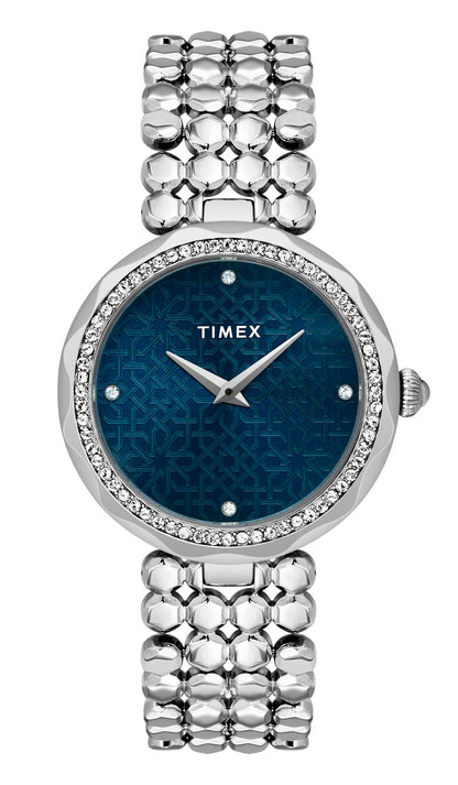 Timex Blue Dial Women Analog Watch - TWEL13906