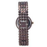 Timex 34 mm Rose Gold Dial Women Analog Watch TWEL13908