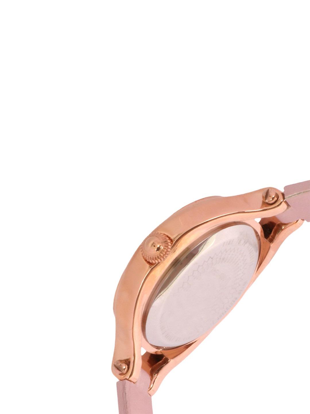 Timex Fria 33mm Pink Dial Analog Women Watch TWEL14000
