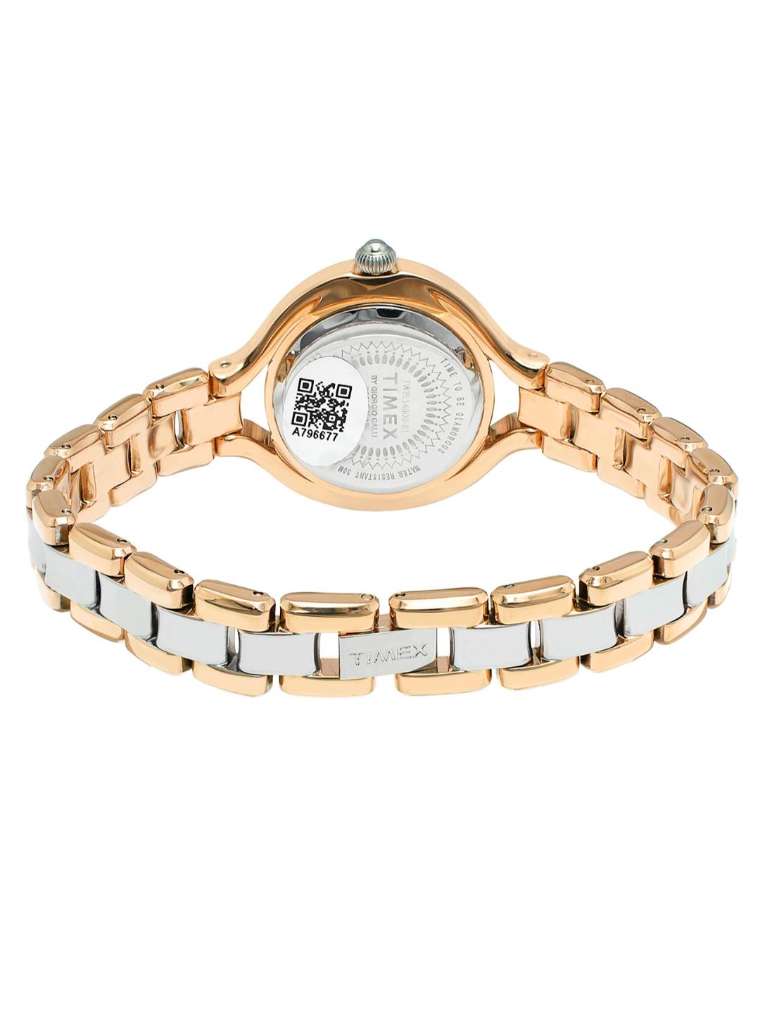 Timex Fria 33mm Silver Dial Analog Women Watch TWEL14008