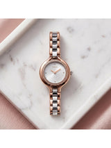 Timex Fria 33mm Silver Dial Analog Women Watch TWEL14008