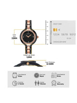 Timex Fria 33mm Black Dial Analog Women Watch TWEL14010
