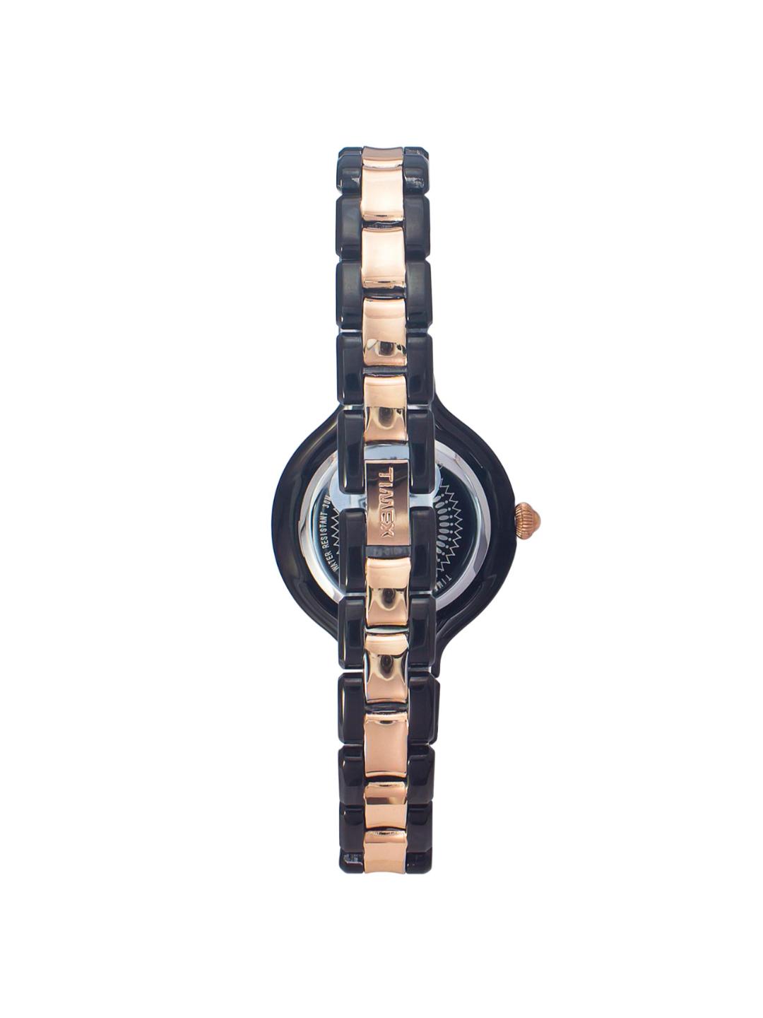 Timex Fria 33mm Black Dial Analog Women Watch TWEL14010
