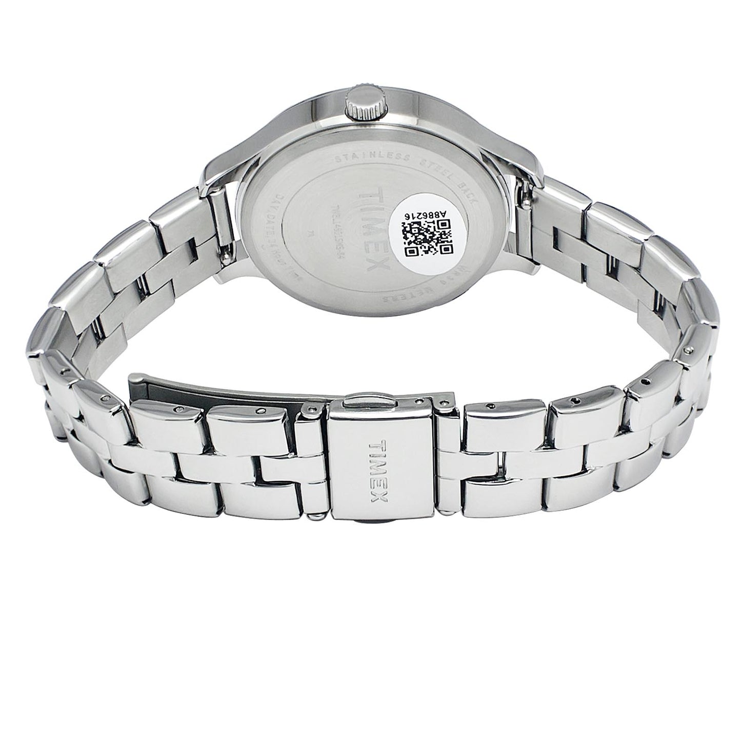 Timex Silver Dial Women Multifunction Watch - TWEL14800