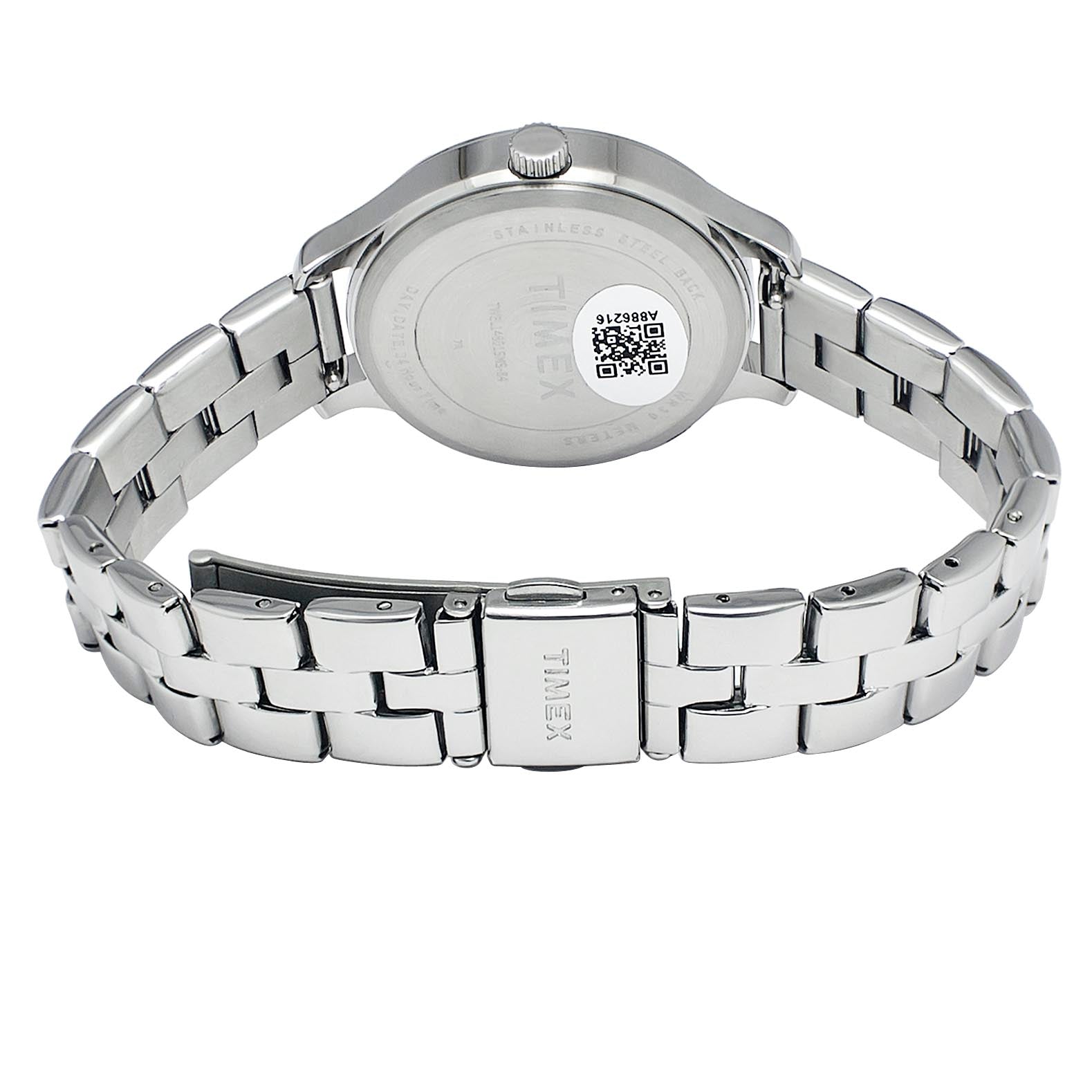 Timex 36 mm Silver Dial Women Multifunction Watch TWEL14800