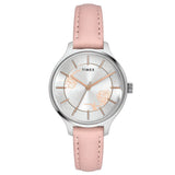 Timex 36 mm Silver Dial Women Analog Watch TWEL14805