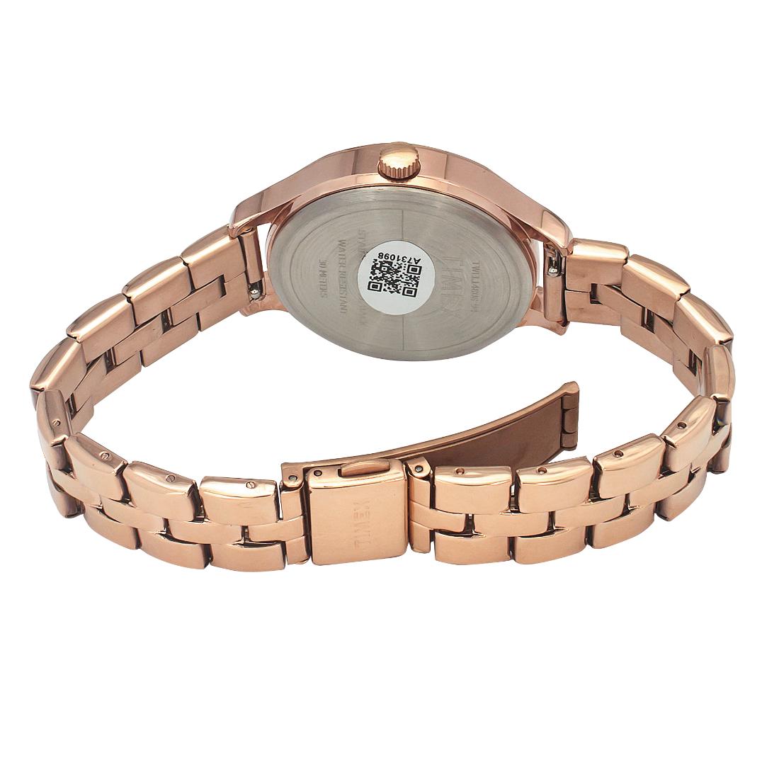 Timex Women Rose Gold 36 mm Dial Analog Watch TWEL14814
