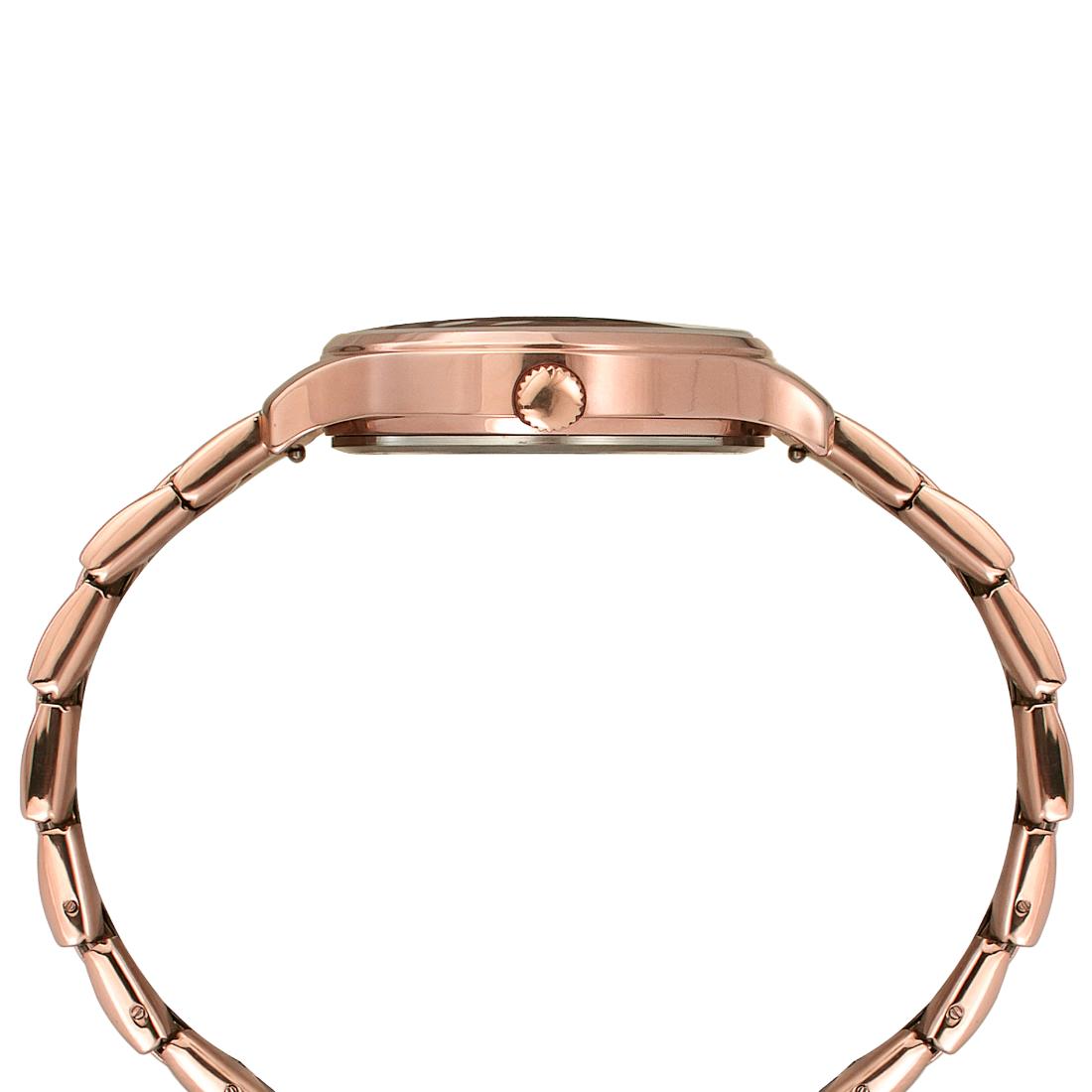 Timex Women Rose Gold 36 mm Dial Analog Watch TWEL14814