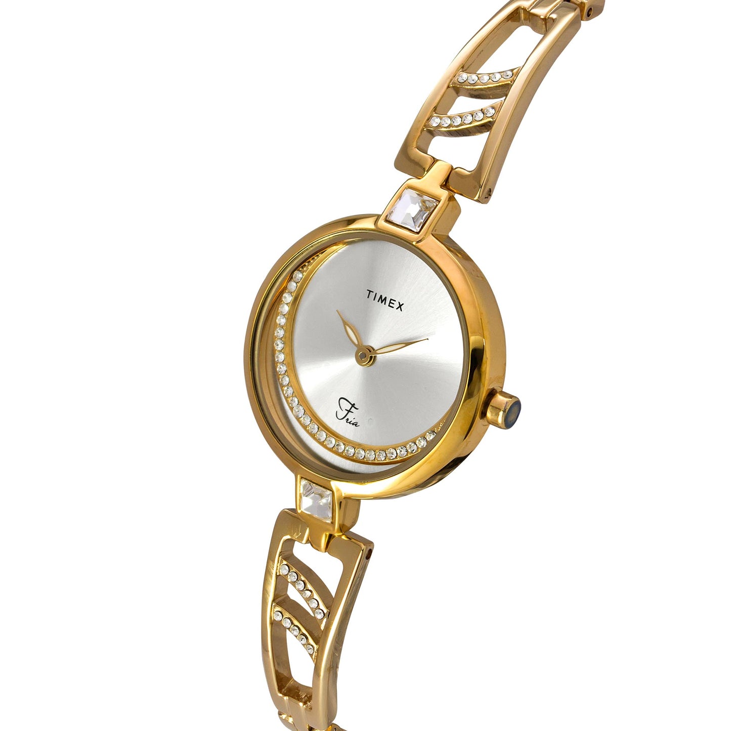 Timex Silver Dial Women Analog Watch - TWEL15200