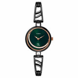 Timex 28 mm Green Dial Women Analog Watch TWEL15203