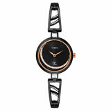 Timex 28 mm Black Dial Women Analog Watch TWEL15205