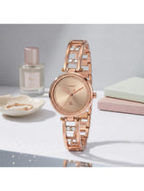 Timex Fria 30mm Rose Gold Dial Analog Women Watch TWEL15300