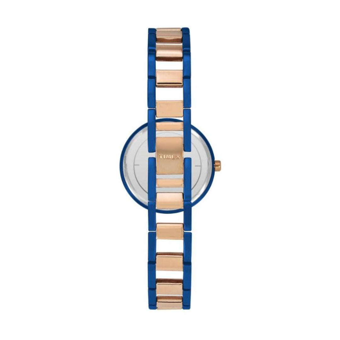 Timex Fria 30mm Blue Dial Analog Women Watch TWEL15303