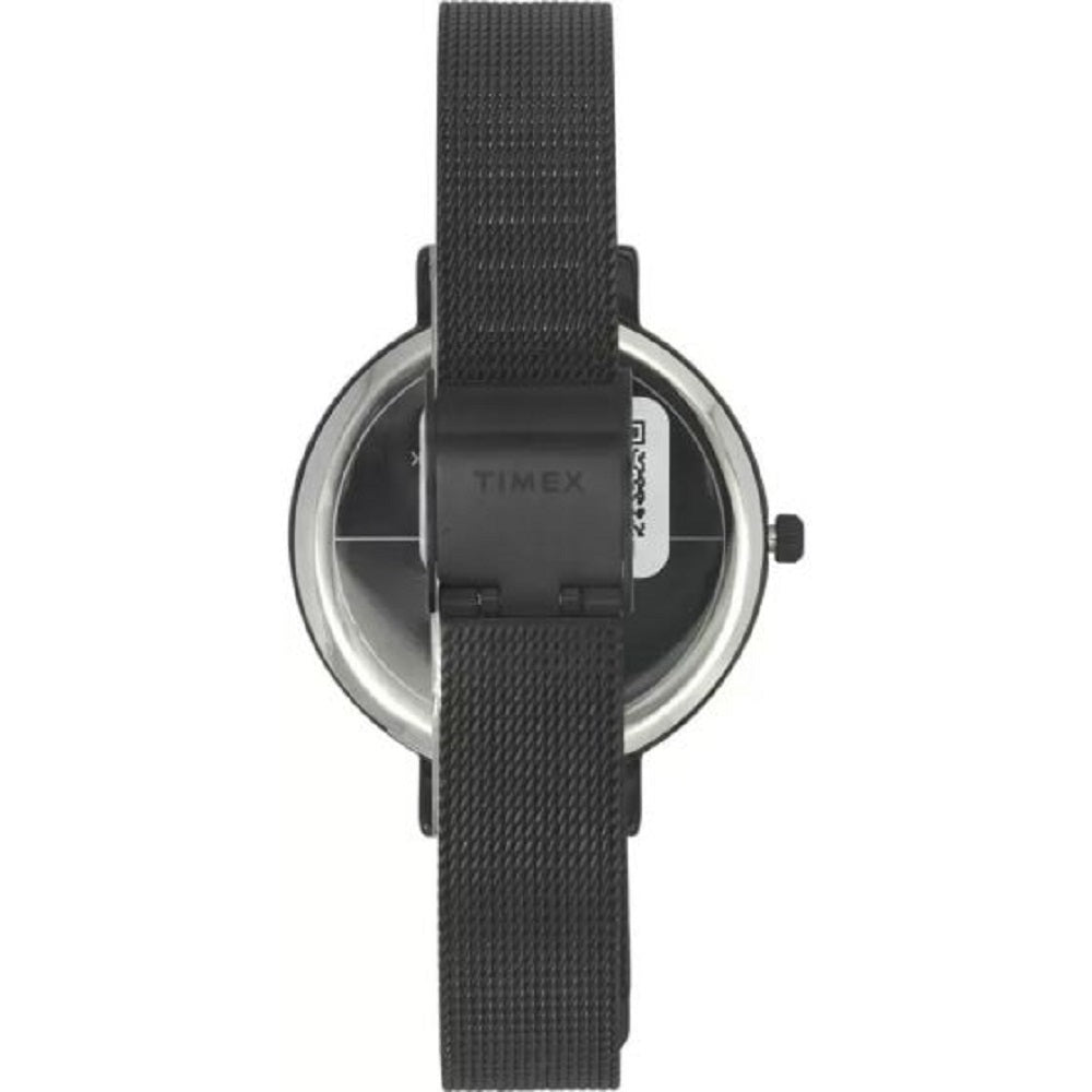 Timex 35 mm Analog Blue Dial Women Watch TWEL155SMU03