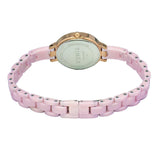 Timex 28 mm Mother Of Pearl Pink Dial Women Analog Watch TWEL15701