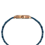 Timex 28 mm Mother Of Pearl Blue Dial Women Analog Watch TWEL15702