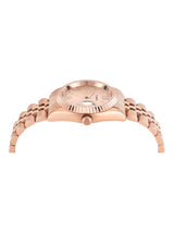 Timex Women 31 mm Quartz Analog Rose Gold Dial Stainless Steel Strap Watch TWEL222SMU06