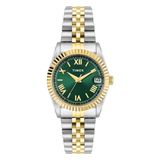 Timex Women's Blue Dial Analogue Watch with Silver Mesh Strap