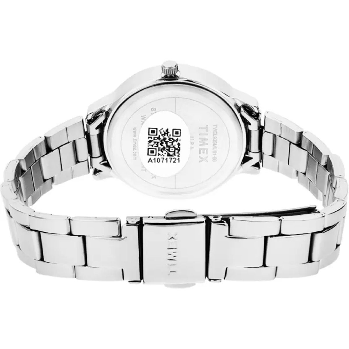Timex 32 mm Analog Silver Dial Women Watch TWEL99SMU01
