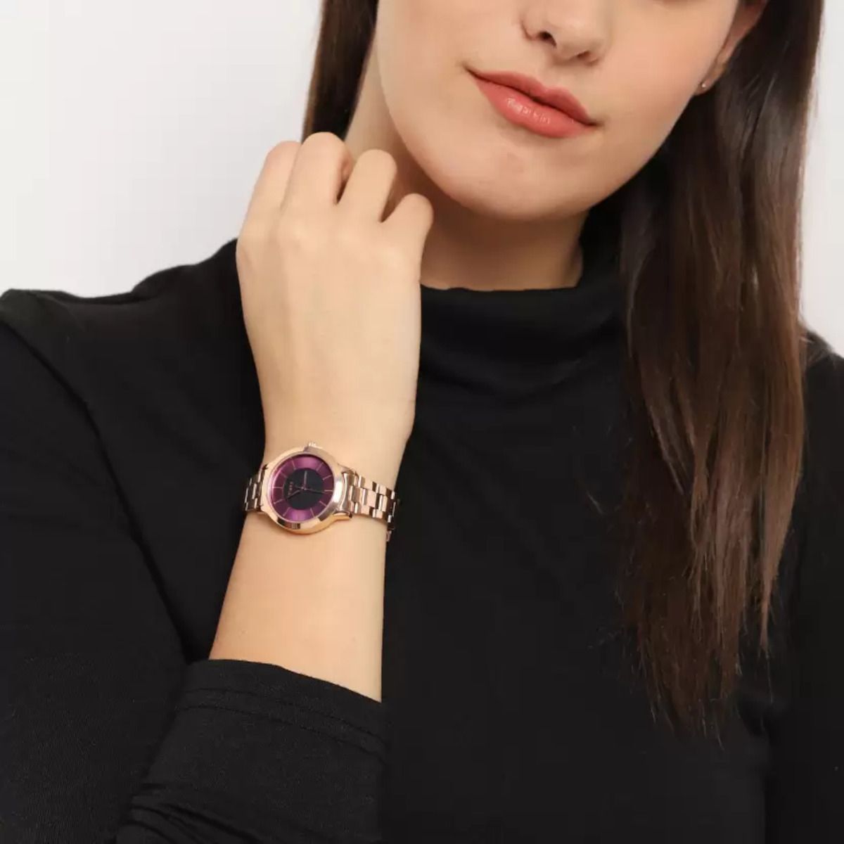 Timex 32 mm Analog Black Dial Women Watch TWEL99SMU03