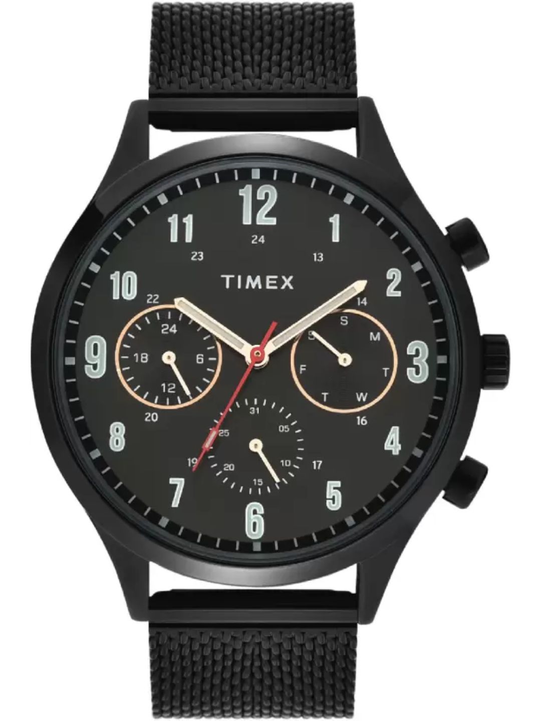 Timex 43 mm Analog Black Dial Men Watch TWHG03SMU03