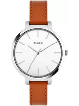 Timex 34 mm Analog Silver Dial Women Watch TWHL41SMU01