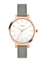 Timex 34 mm Analog Silver Dial Women Watch TWHL41SMU02