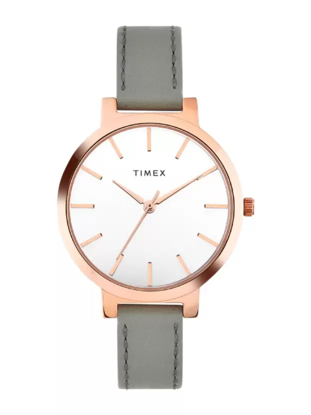 Timex 34 mm Analog Silver Dial Women Watch TWHL41SMU02