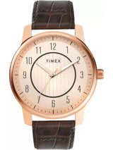 Timex 41 mm Analog Gold Dial Men Watch TWNTG07SMU03
